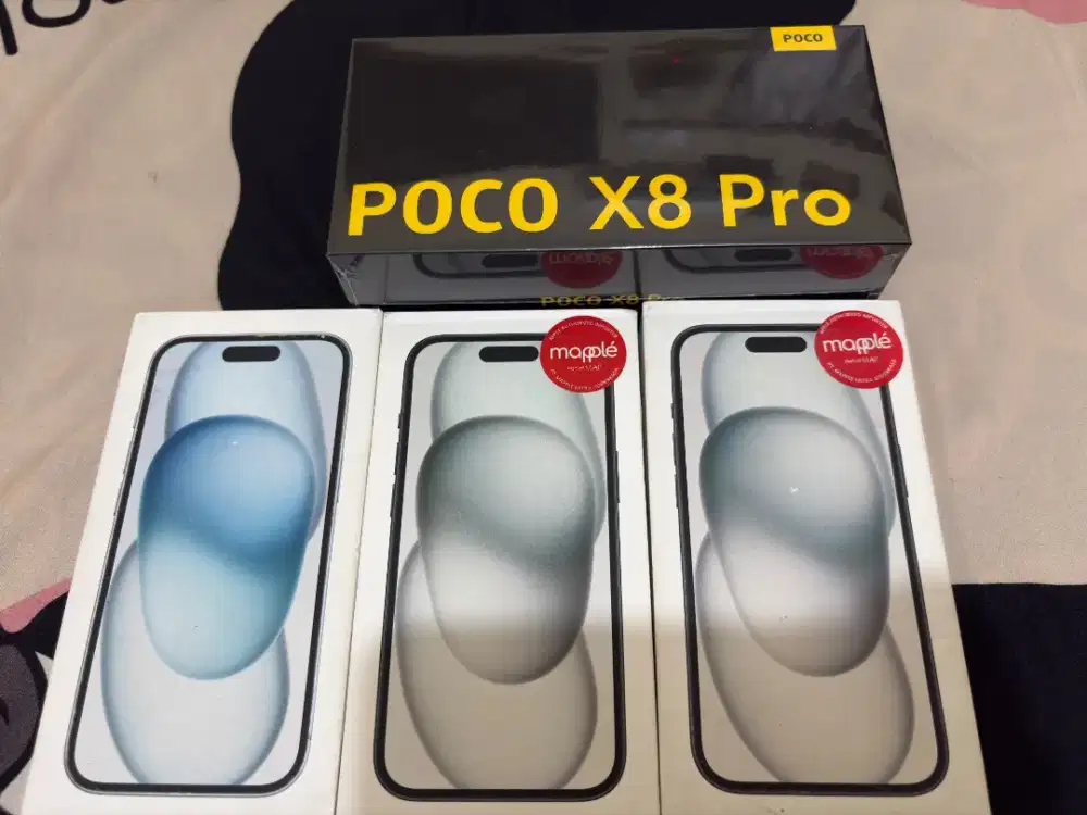 iPhone 15 basic 128 GB & Poco x8 pro 8/256 GB