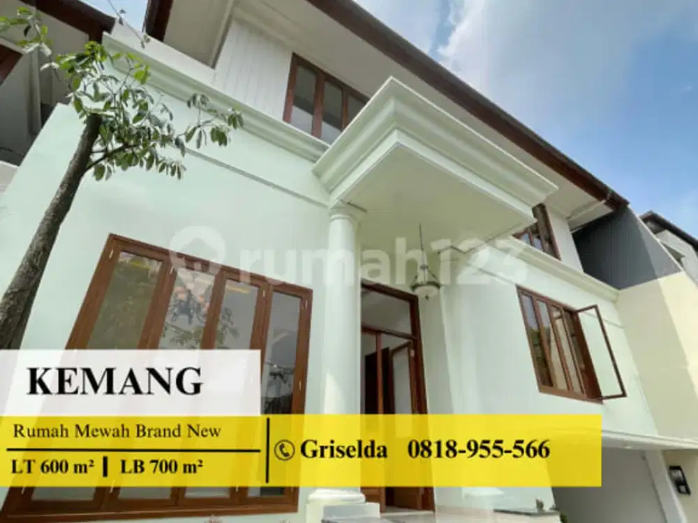 Dijual Rumah Brand New Kemang Jakarta Selatan