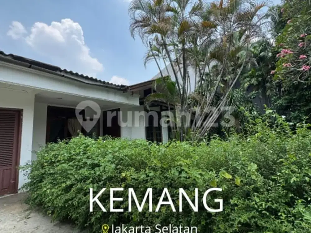 DIJUAL RUMAH HITUNG TANAH KEMANG DALAM JAKARTA SELATAN