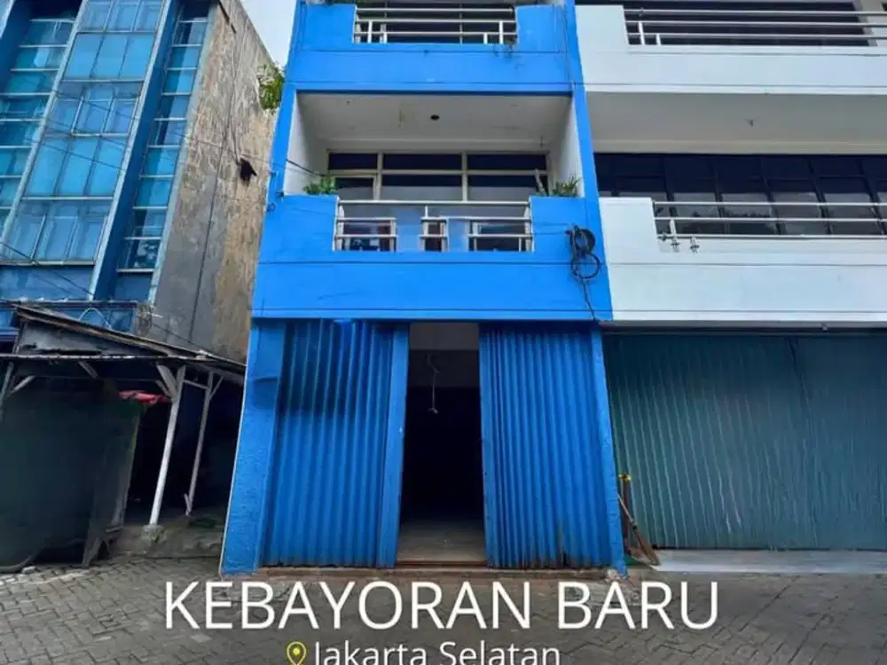 DIJUAL RUKO 4 LANTAI LOKASI STRATEGIS Kebayoran Baru - Jakarta Selatan