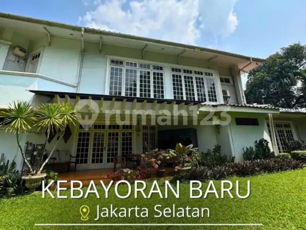 DIJUAL RUMAH LOKASI PREMIUM AREA SELONG KEBAYORAN BARU - JAKARTA SELATAN