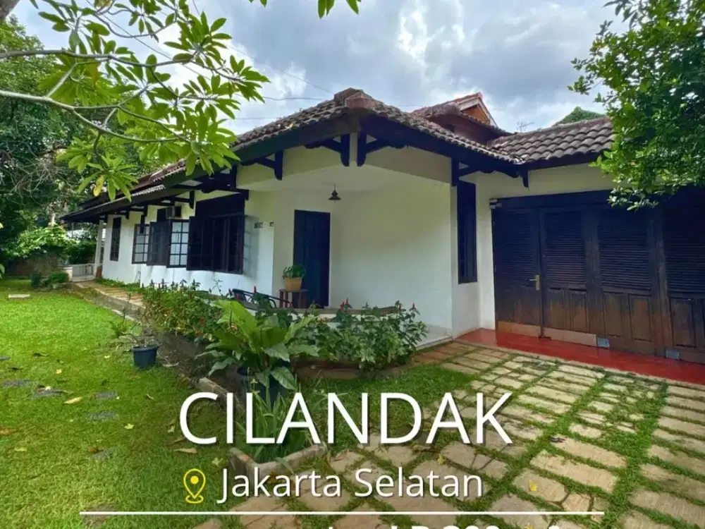 DIJUAL RUMAH LAMA TERAWAT CILANDAK - FATMAWATI JAKARTA SELATAN