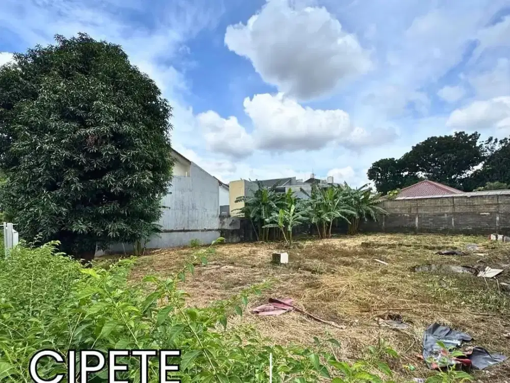 DIJUAL TANAH KOSONG CIPETE, JAKARTA SELATAN.