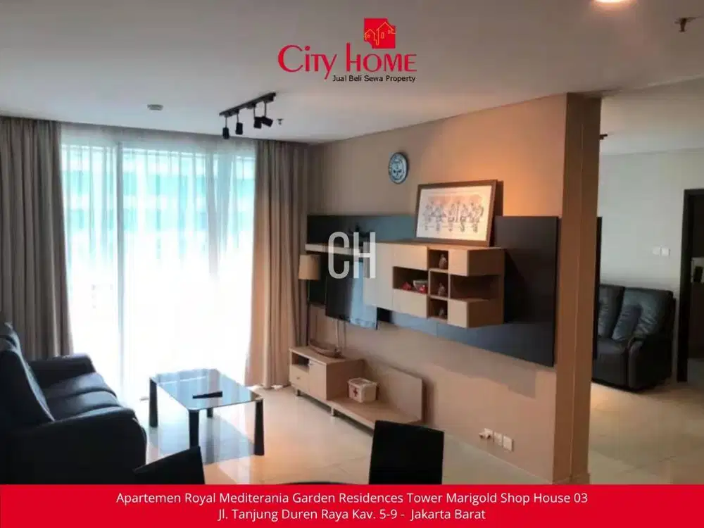 Disewakan Apartemen Furnished 3+1 BR di Central Park Residences