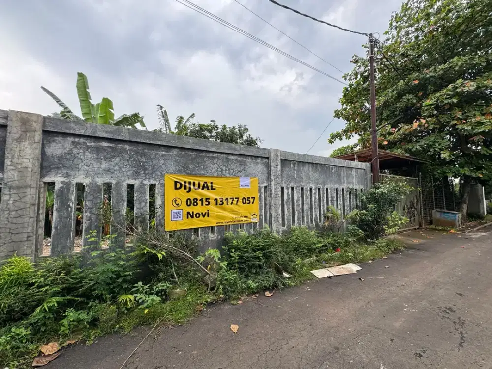 DIJUAL TANAH KOSONG JL.JAMHUR Dekat Pintu Tol Andara Depok - Jawa Barat