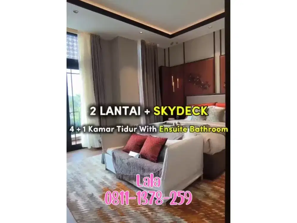 Bangunan FULL Marmer GRAND PASADENA Village Segera Huni 4+1 Kamar 2 Lt