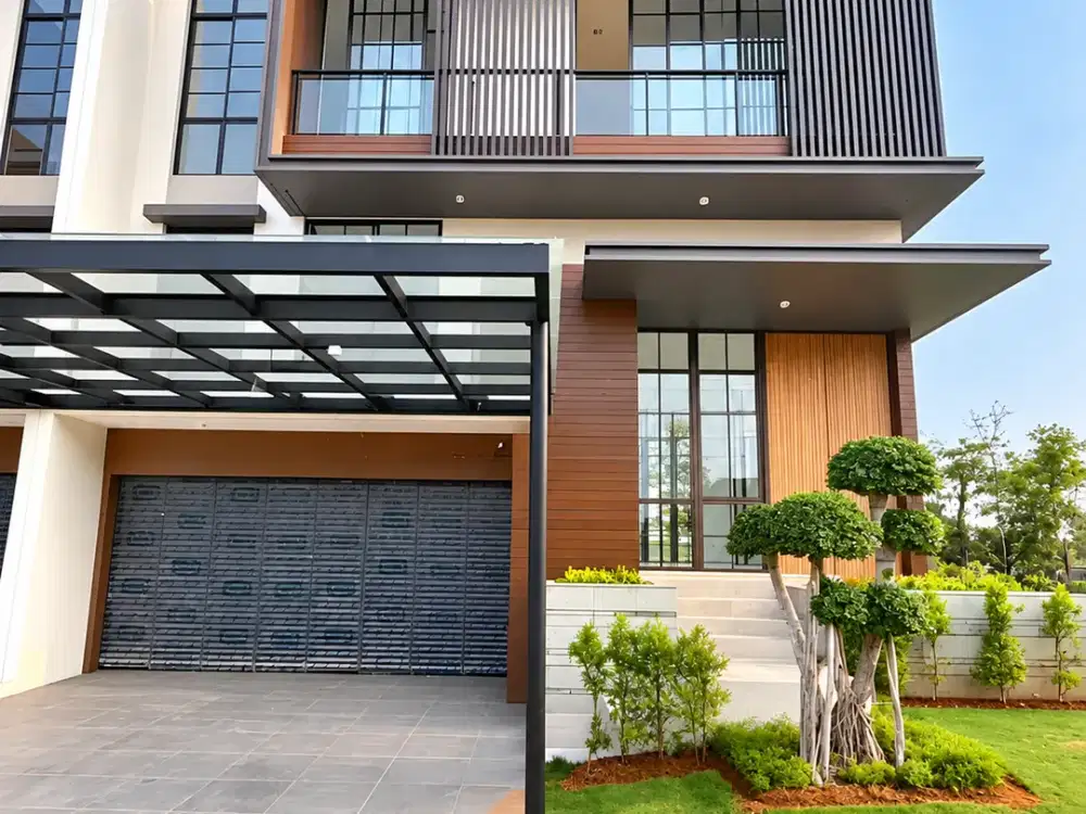 Rumah Okinawa Hoek 12x25 300m2 4KT Private Pool Hadap Danau PIK 2 Pantai Indah Kapuk 2