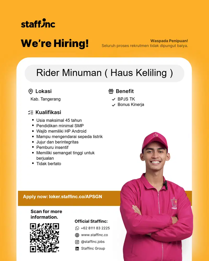 Rider Minuman ( Haus Keliling )