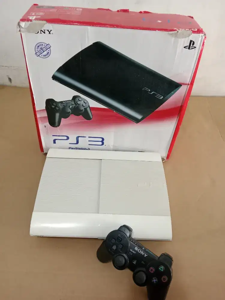 PS3 Superslim 500GB Murah Slim Fullgame 43 Seri 25 Bekas Second Seken