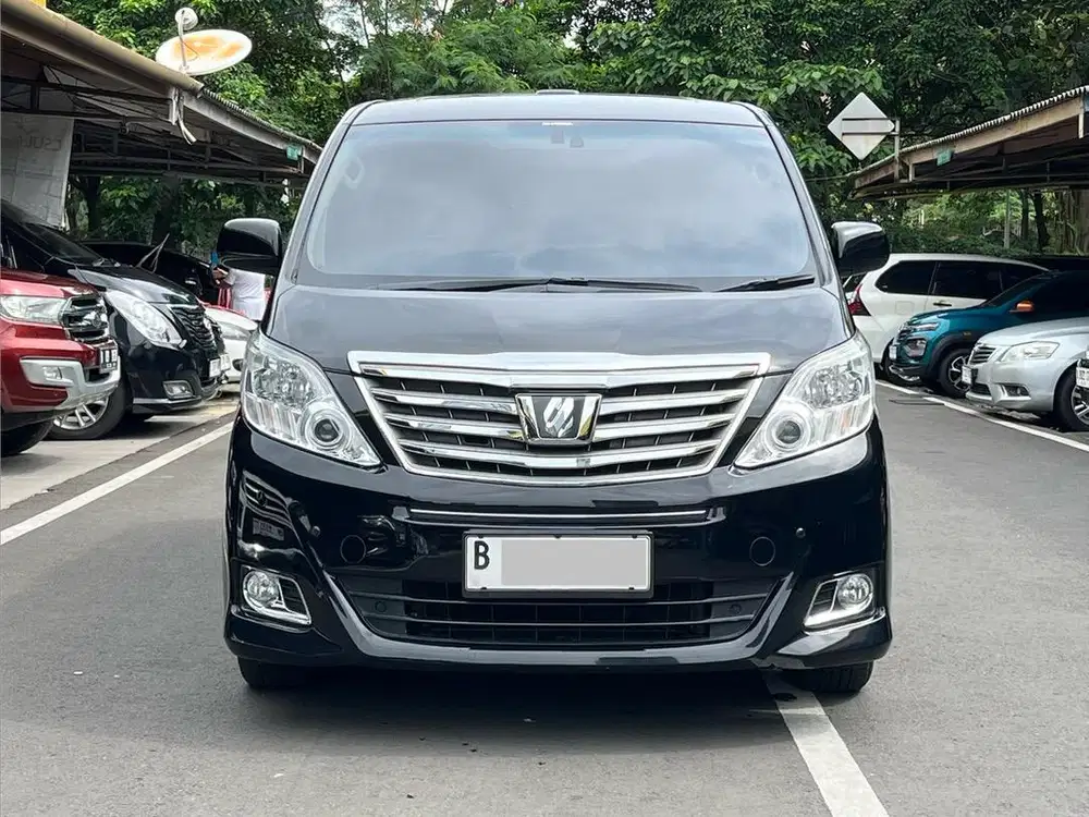 TERMURAH!! TOYOTA ALPHARD 2.4 G ATPM AT HITAM 2014