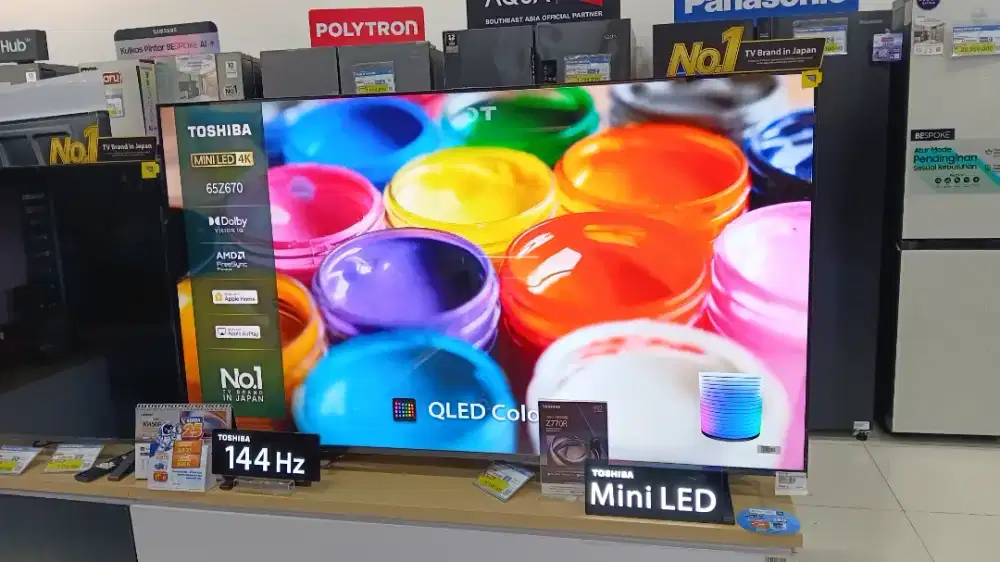 CICILAN HOME CREDIT TOSHIBA KINI LED SMART TV 65 INCH