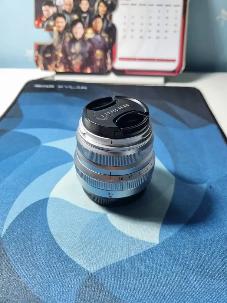 Lensa Fix Fujinon XF 35mm F2 R WR Silver Fullset