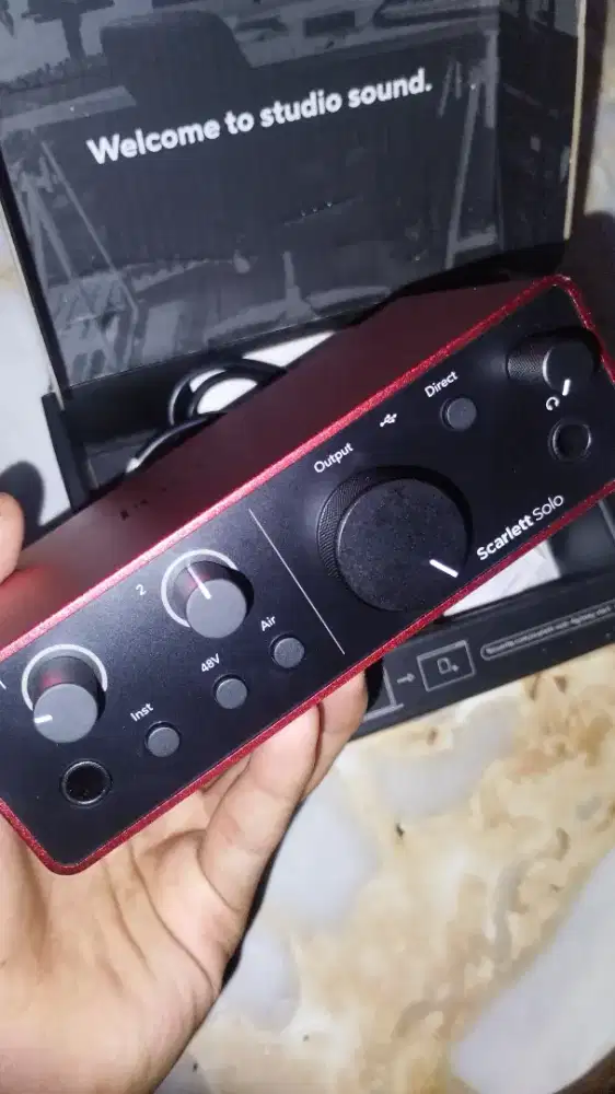 Focuscrite Scarlatte Solo 4th Gen