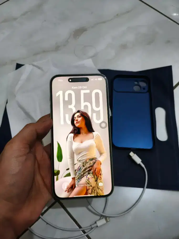 iPhone 15 Plus 256 Inter All Operator Mulus Seperti Baru