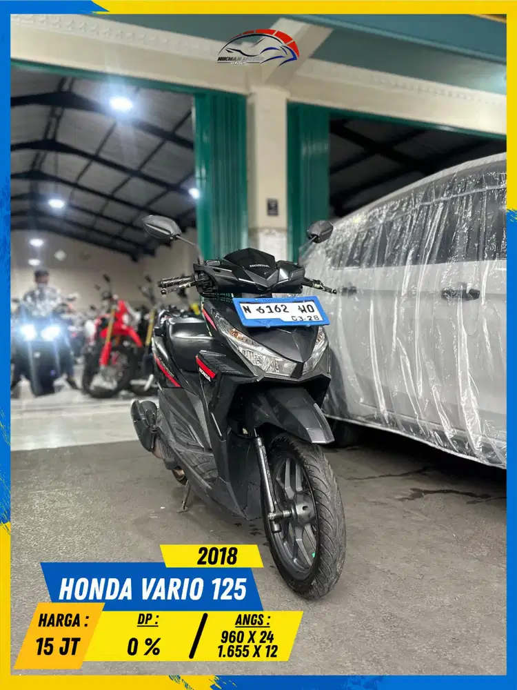 HONDA VARIO 125 2018 MURAH BERKUALITAS HIKMAH MOTOR KEPUH MALANG