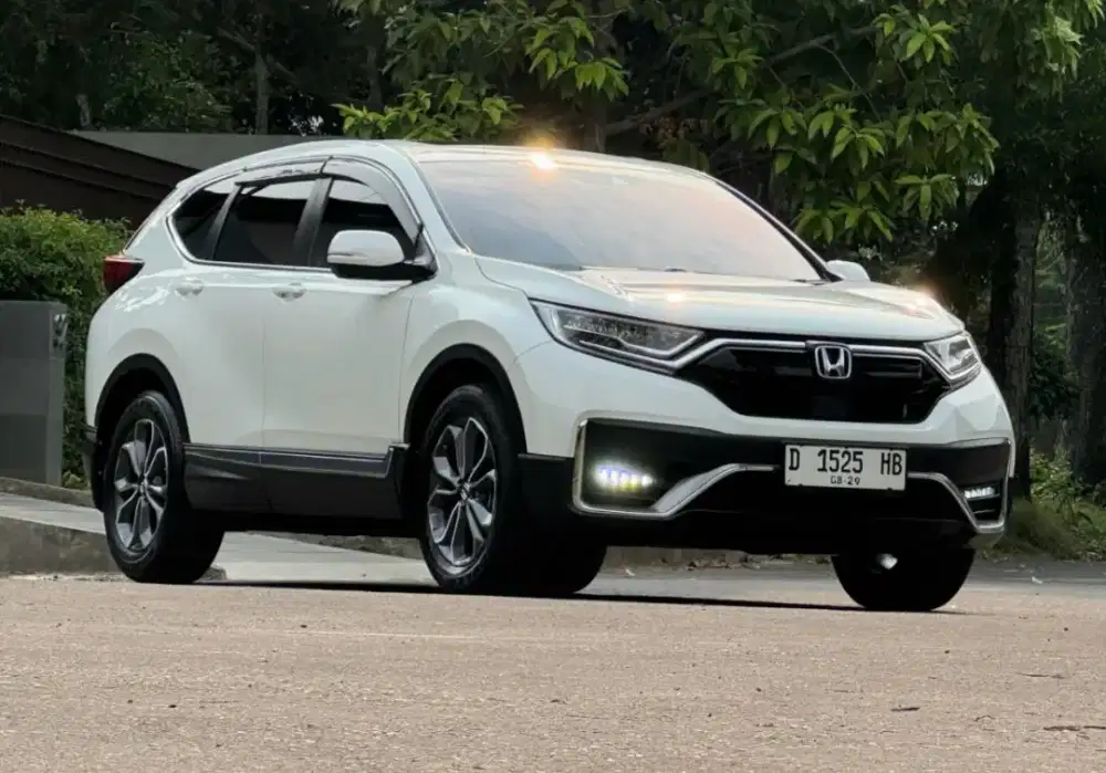 CRV PRESTIGE TURBO 1.5 AT 2021 KM 47rb RECORD HONDA BANDUNG