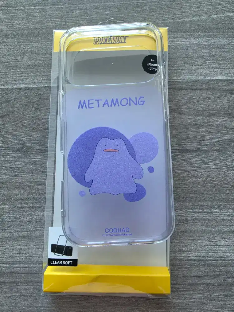 Casing iPhone 17 Pro Pokemon