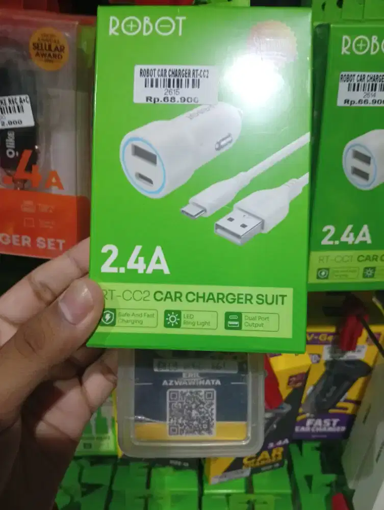 ROBOT CAR CHARGER RT-CC2 l ATLANTIS DAHSYAT