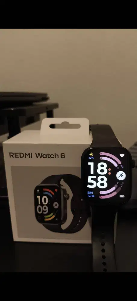 REDMI WATCH 6, fullset minus pemakaian 3 bulan.