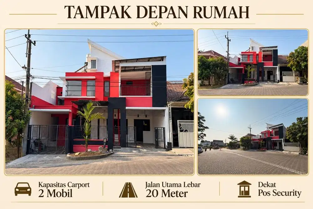 RUMAH DI GRAHA DEWATA DUA LANTAI