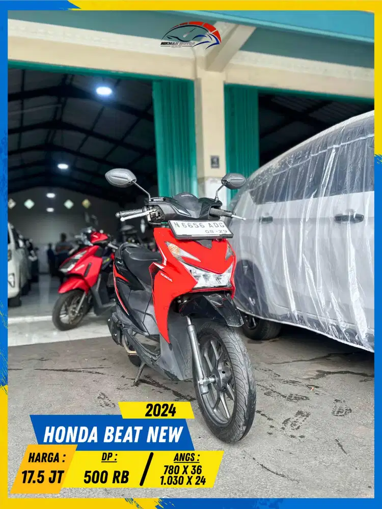 HONDA BEAT NEW 2024 NDANG PANTAU BOLOH HIKMAH MOTOR KEPUH MALANG