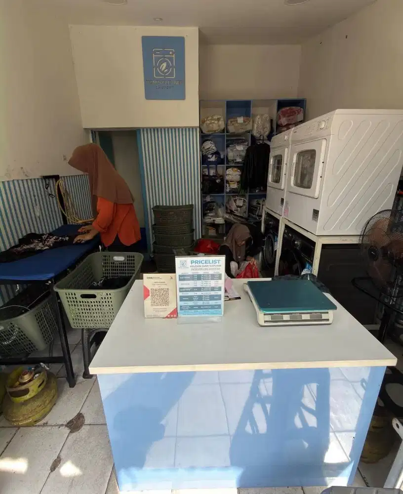 DIBUTUHKAN KARYAWAN LAUNDRY KEMANGGISAN