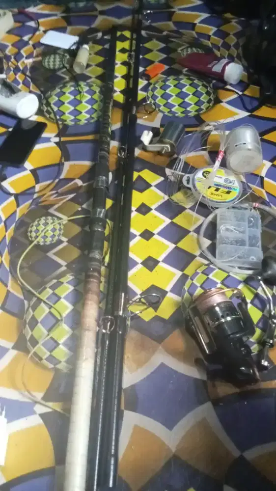 Alat pancing full set