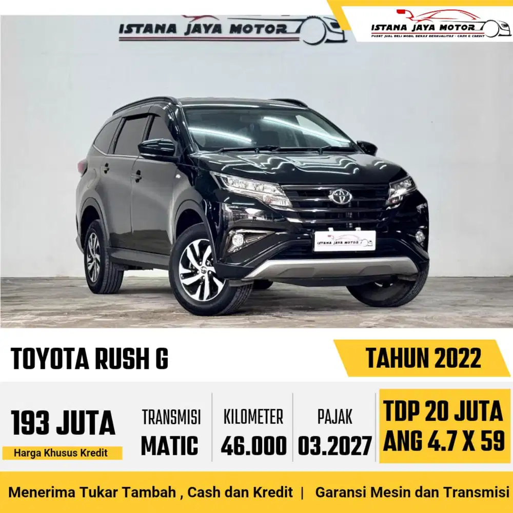 TOYOTA RUSH 1.5 G AT 2022