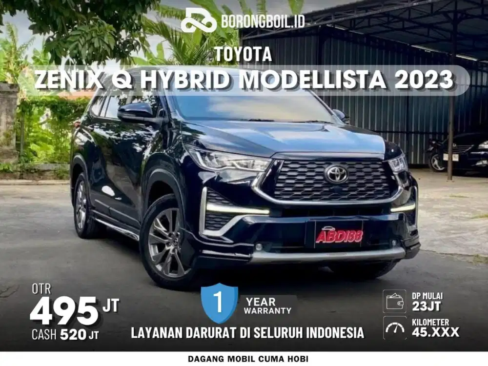 TERMURAH || Toyota Zenix Q Hybrid Modelista 2023