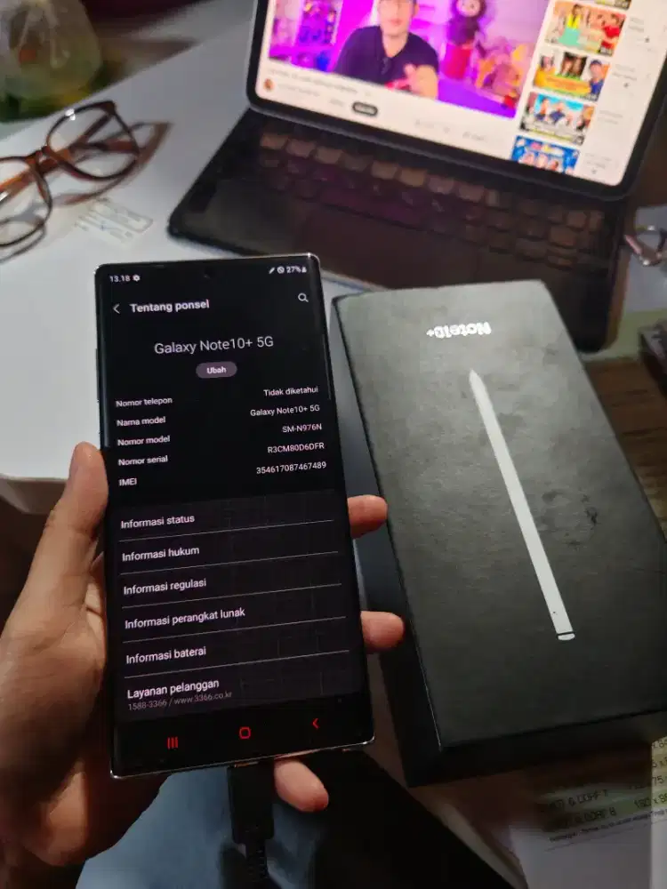 Samsung Galaxy Note 10 Plus 12/256GB SEIN Fullset Original