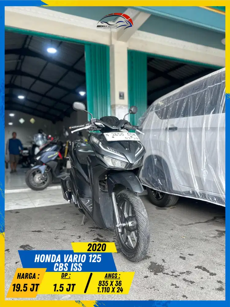 HONDA VARIO 125 CBS ISS 2020 GASSKEUN BOLOH HIKMAH MOTOR KEPUH MALANG