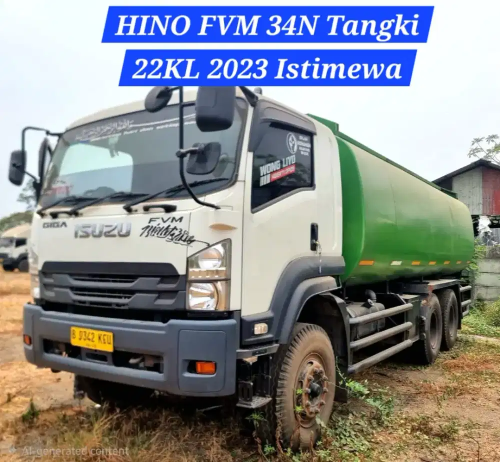 Isuzu Giga FVM 34N Tangki 2023