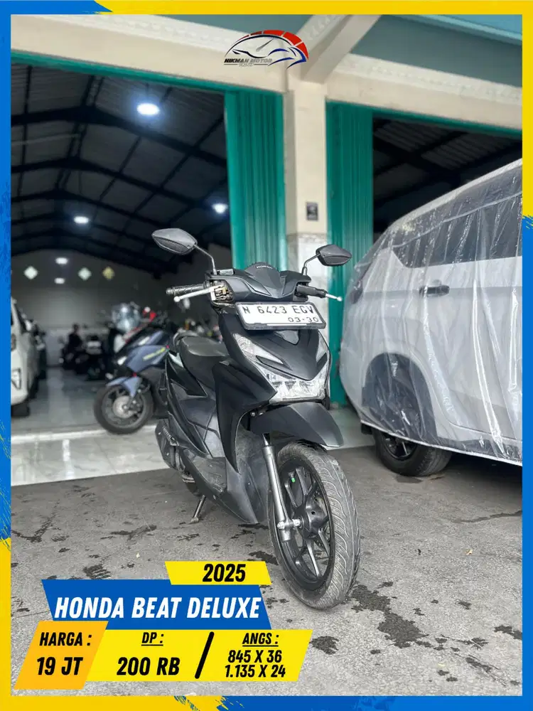 HONDA BEAT DELUXE KEYLESS 2025 CIAMIK LURR HIKMAH MOTOR KEPUH MALANG