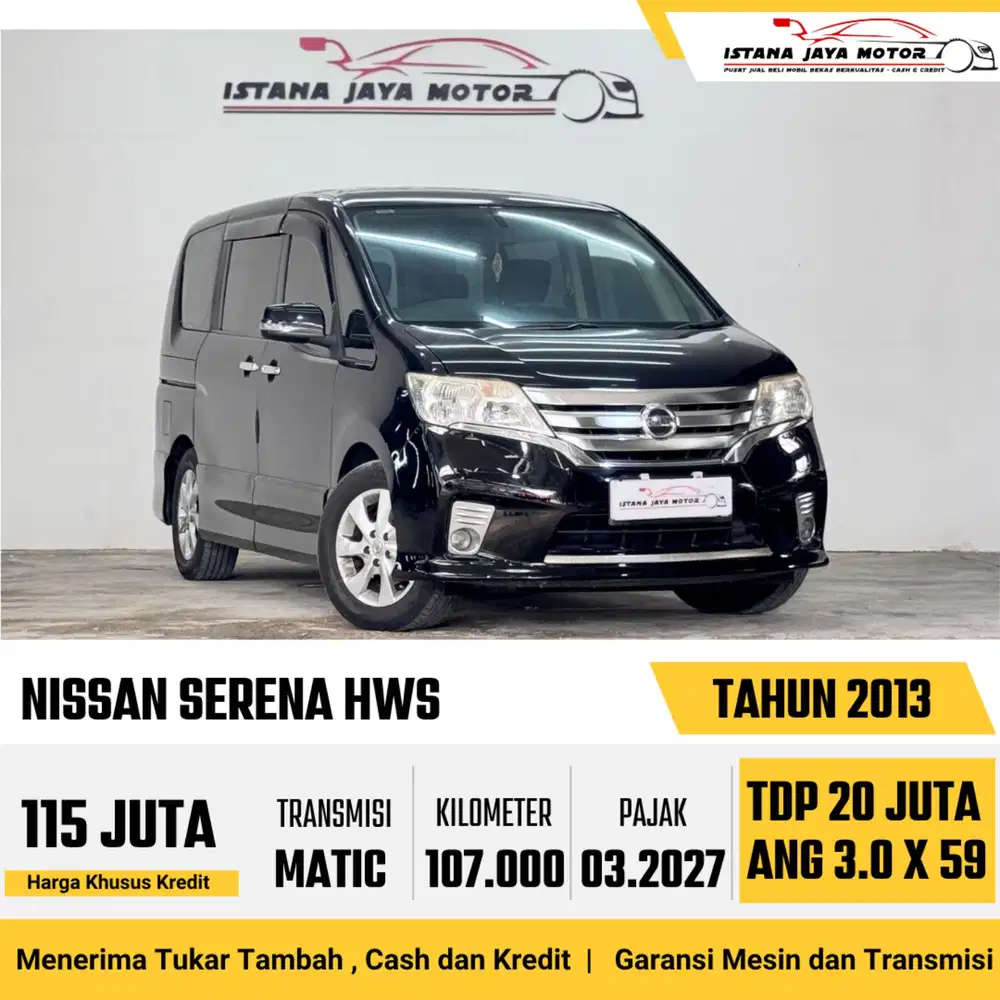 NISSAN SERENA 2.0 HWS 2013