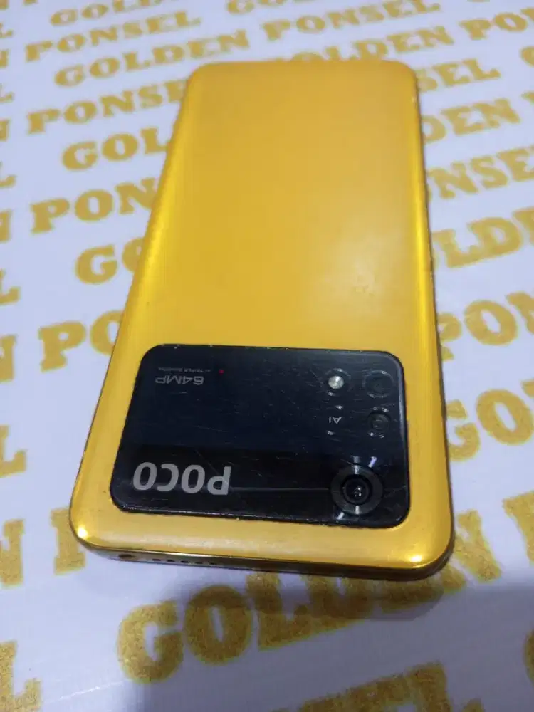 Poco M4 Pro-Finger.4G.Ram 6+6/128GB.Ori #GOLDEN PONSEL