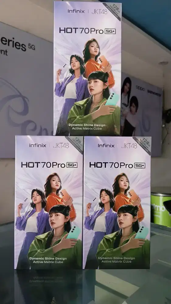 Ready seri terbaru Infinix hot 70 pro 5g