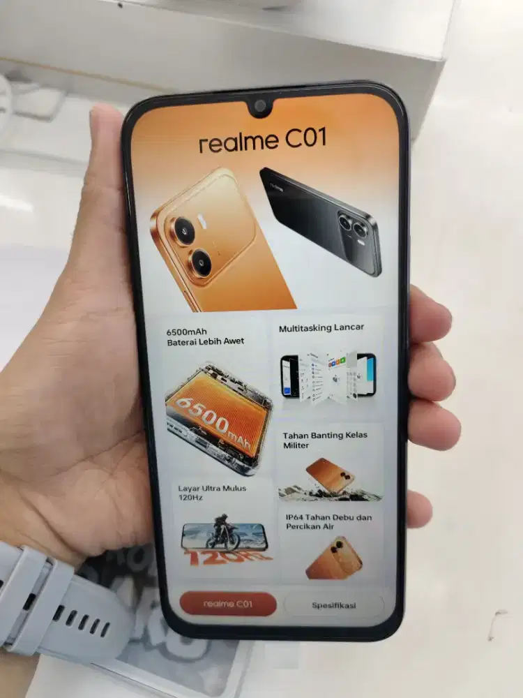 Realme C01 Ram 4/64GB cicilan bunga 0% menggunakan kredivo
