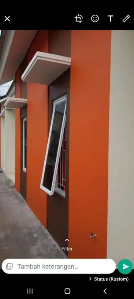 Rumah kontrakan Bulanan