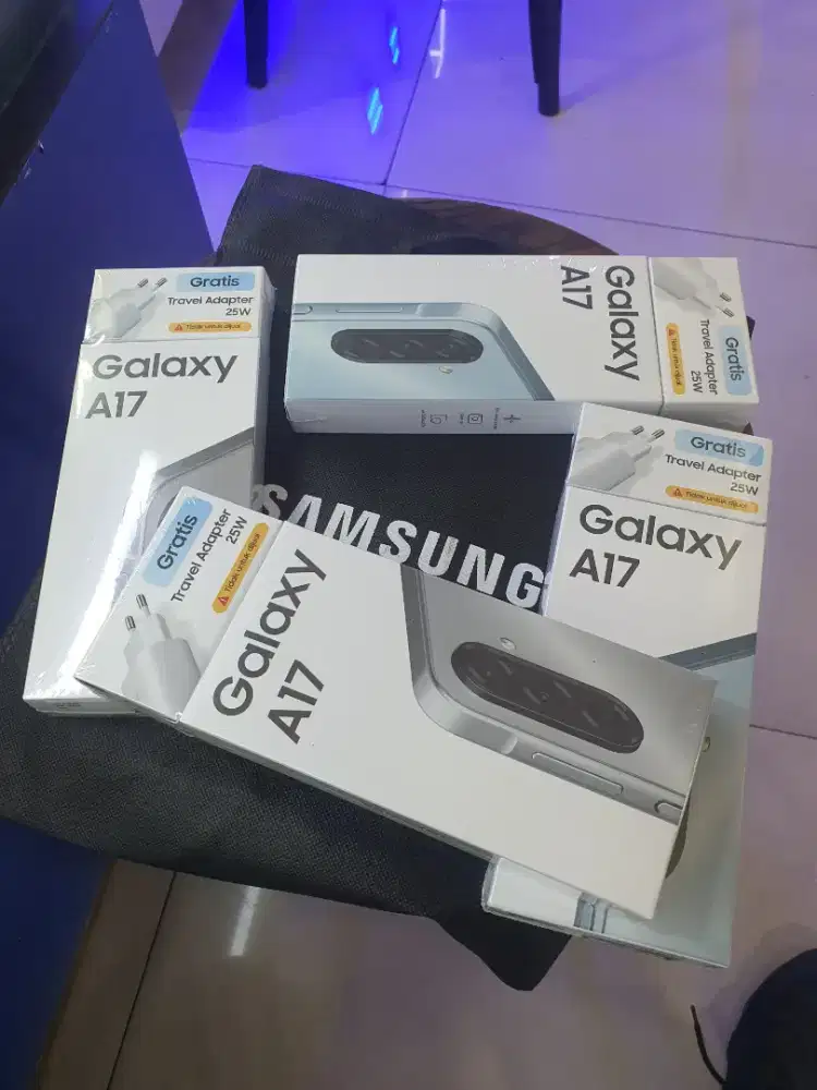 Samsung A17 4G 8/128 garansi resmi 1 tahun no repack