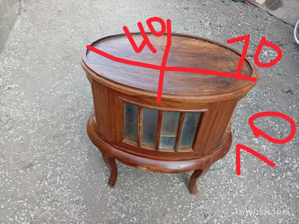 dijual meja siap pakai