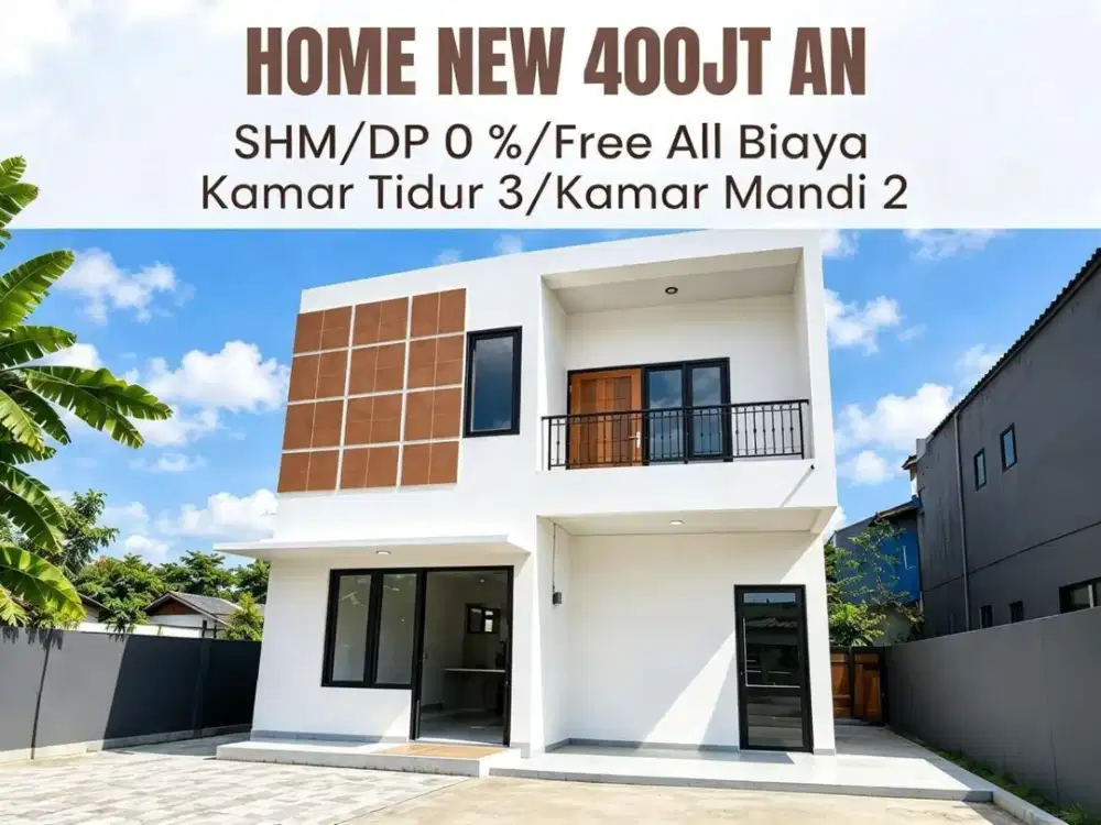 Hunian New 2 Lantai Siap Huni - Pekapuran Sukamaju Baru Depok