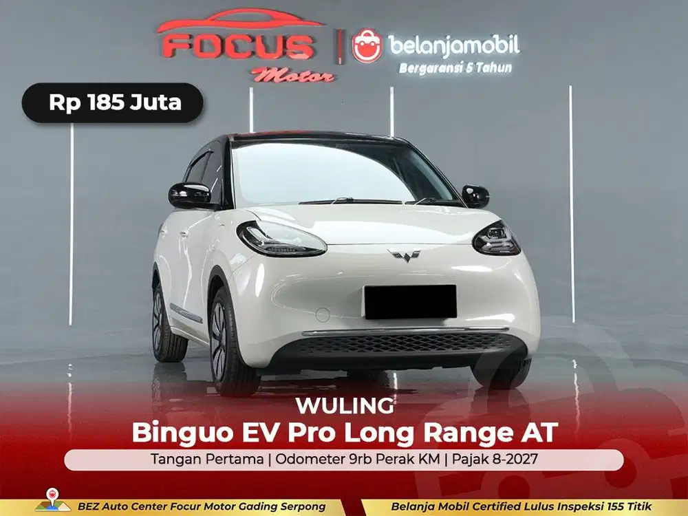 [ GARANSI 5THN KM 9RB ] Wuling Binguo Pro Long Range 2024/2025/2026