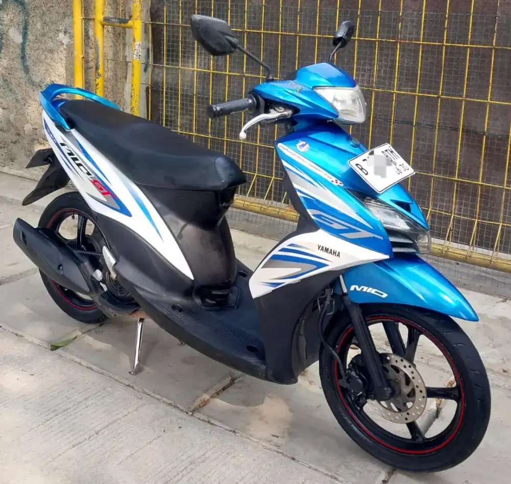 Yamaha Mio GT FI th 2014 Gress, Surat Lengkap DKI