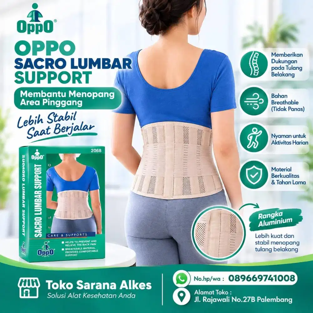 KORSET OPPO SACRO LUMBAR SUPPORT 2068 – Penyangga Pinggang