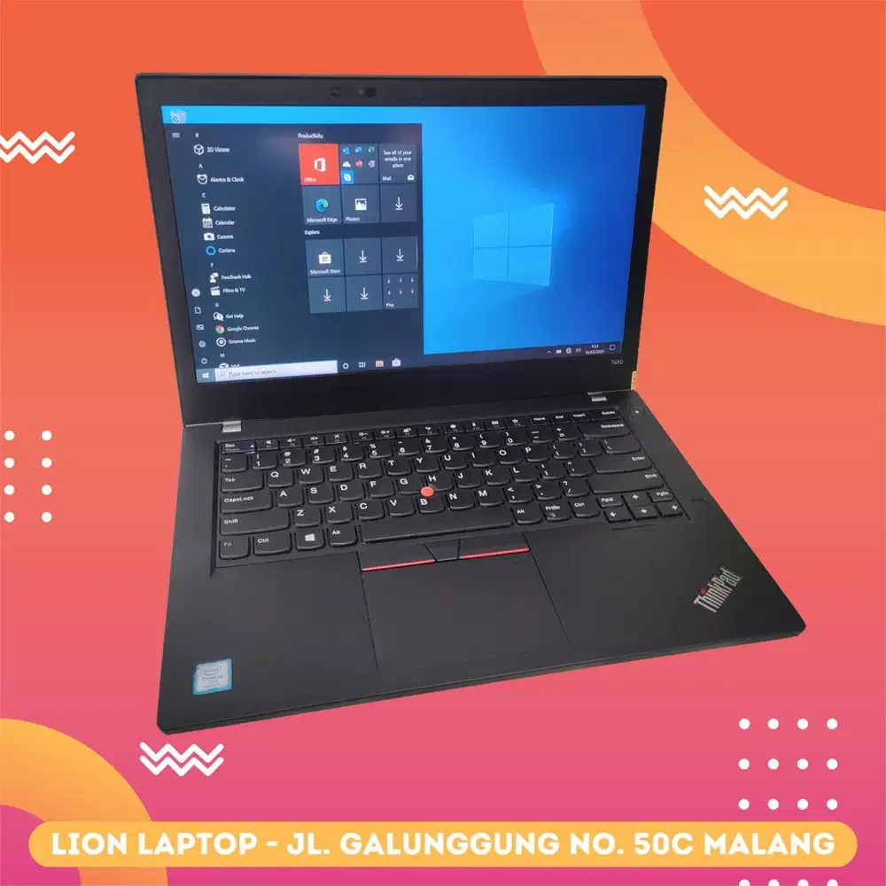 RAM 8GB Core i5 gen 8 Lenovo Thinkpad T480 [29|10]