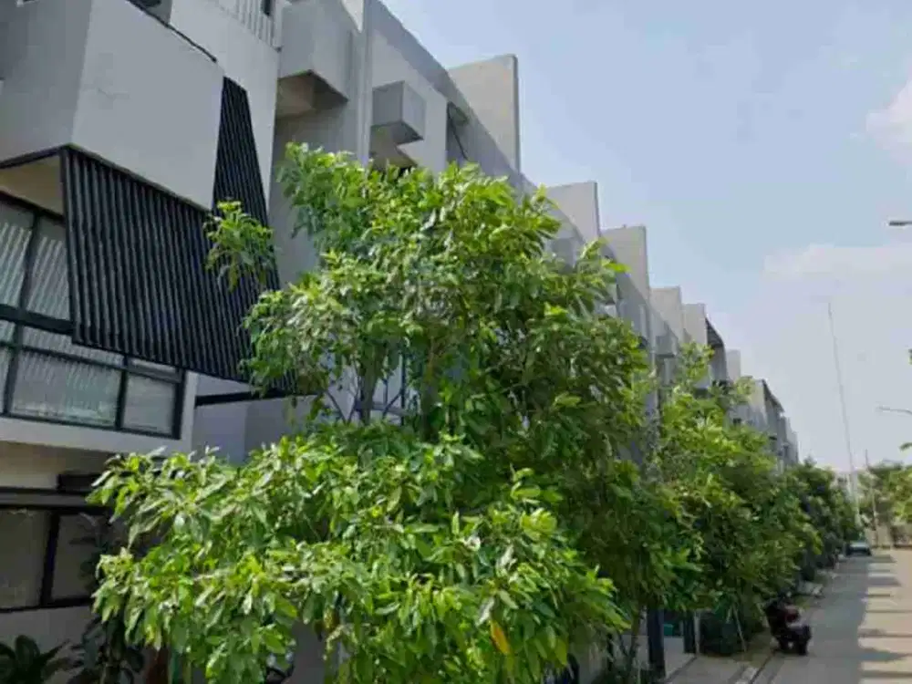 rumah hook semi furnished siap huni tabebuya bsd