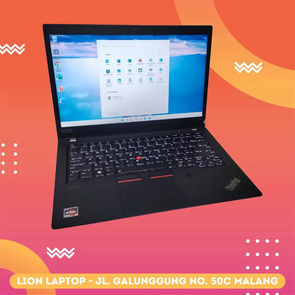 RAM 16GB AMD Ryzen 5 PRO SSD 256GB Lenovo Thinkpad T14 [29|10]