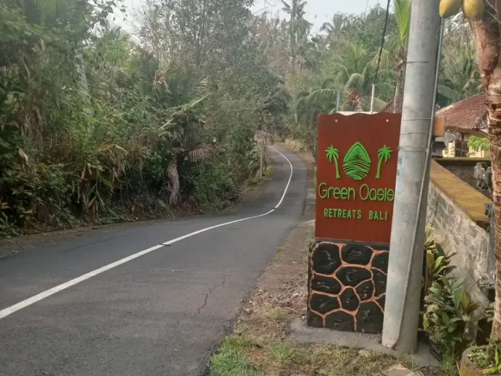 Dijual Villa Menawan View Sawah dan Sungai yang Indah