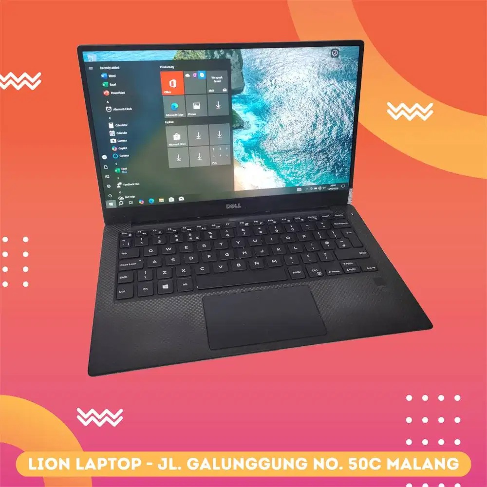 Slim & Ringan Core i7 RAM 8 SSD 256 DELL XPS 13 9360 [29|10]