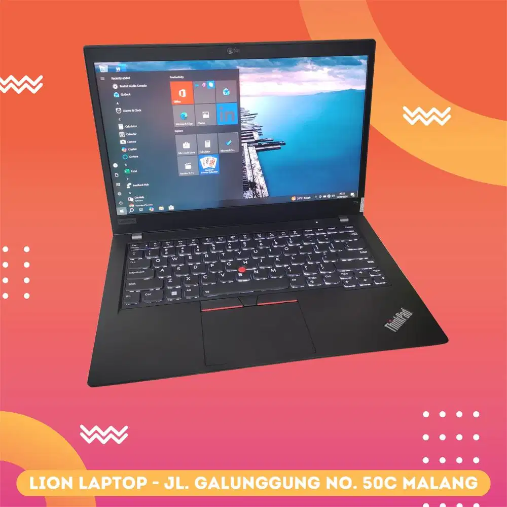 RYZEN 7 PRO-4750U (8 CORE) RAM 16GB Lenovo Thinkpad T14 [29|10]
